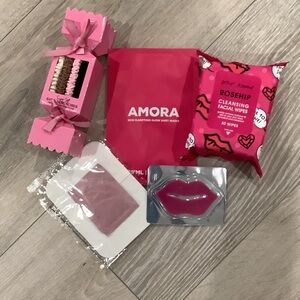Pink Skincare and Beauty Set